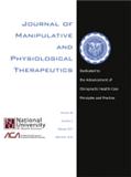 Journal of Manipulative and Physiological Therapeutics《按摩与生理学疗法杂志》