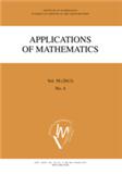 Applications of Mathematics《数学应用》