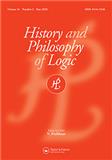 History and Philosophy of Logic《逻辑史与逻辑哲学》