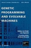 Genetic Programming and Evolvable Machines《遗传程序设计与进化机器》
