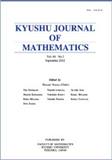 Kyushu Journal of Mathematics《九州数学杂志》