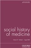 Social History of Medicine《医学社会史》