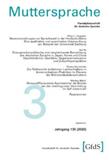 Muttersprache《本国语言》