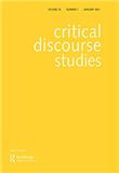 Critical Discourse Studies《批评话语研究》
