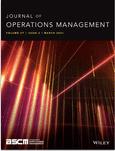 Journal of Operations Management《运营管理杂志》