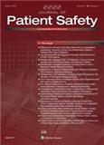 Journal of Patient Safety《患者安全杂志》