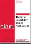 Theory of Probability and its Applications《概率论及其应用》