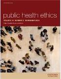 Public Health Ethics《公共卫生伦理学》