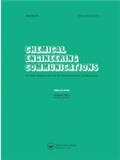 Chemical Engineering Communications《化学工程通讯》