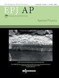 The European Physical Journal-Applied Physics（EPJ AP）《欧洲物理杂志：应用物理》