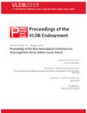 Proceedings of the VLDB Endowment《VLDB捐赠会议论文集》