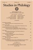 Studies in Philology《语文学研究》