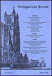 Michigan Law Review《密歇根法律评论》