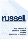 Russell-THE JOURNAL OF THE BERTRAND RUSSELL STUDIES《罗素：伯特兰·罗素研究杂志》