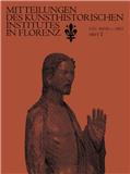 Mitteilungen des Kunsthistorischen Institutes in Florenz《佛罗伦萨艺术史学院杂志》