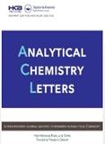 Analytical Chemistry Letters《分析化学快报》