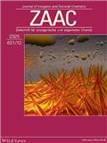 ZEITSCHRIFT FUR ANORGANISCHE UND ALLGEMEINE CHEMIE《有机与无机化学杂志》